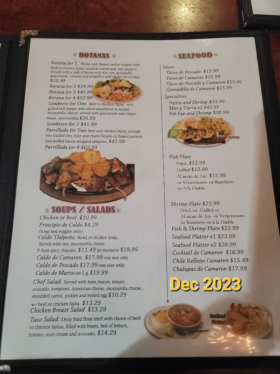 Menu Zamoras' Restaurant-6